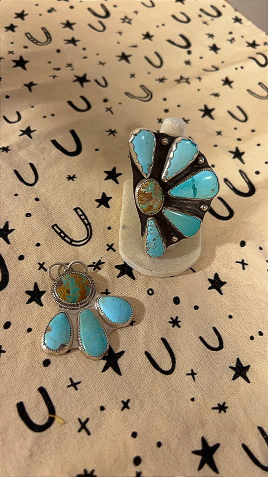 4 stone pendant