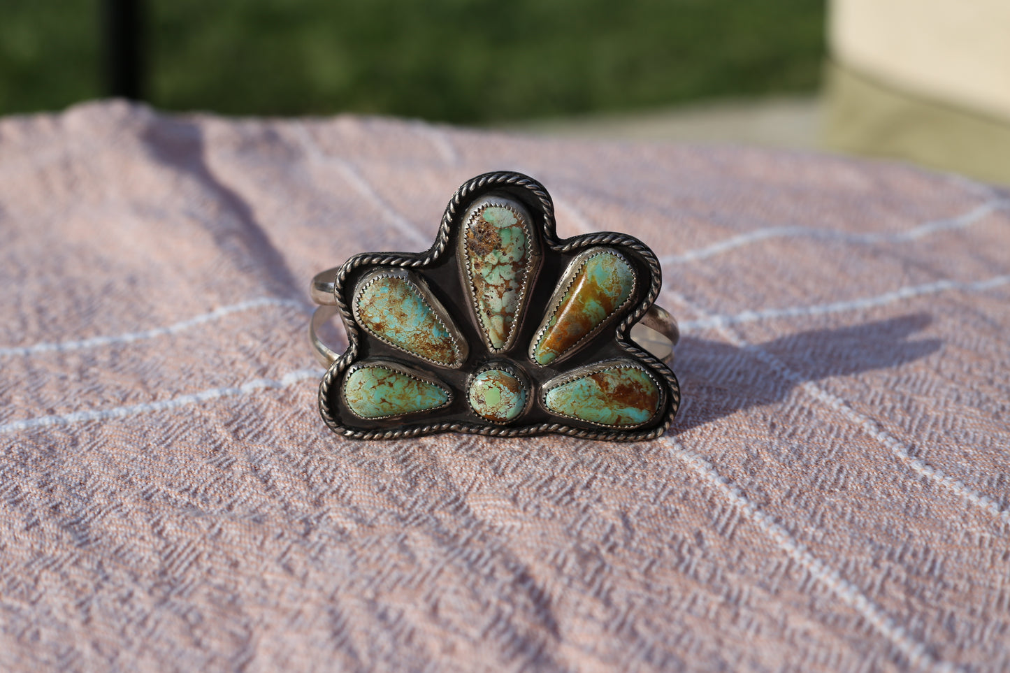 Turquoise Sun cuff