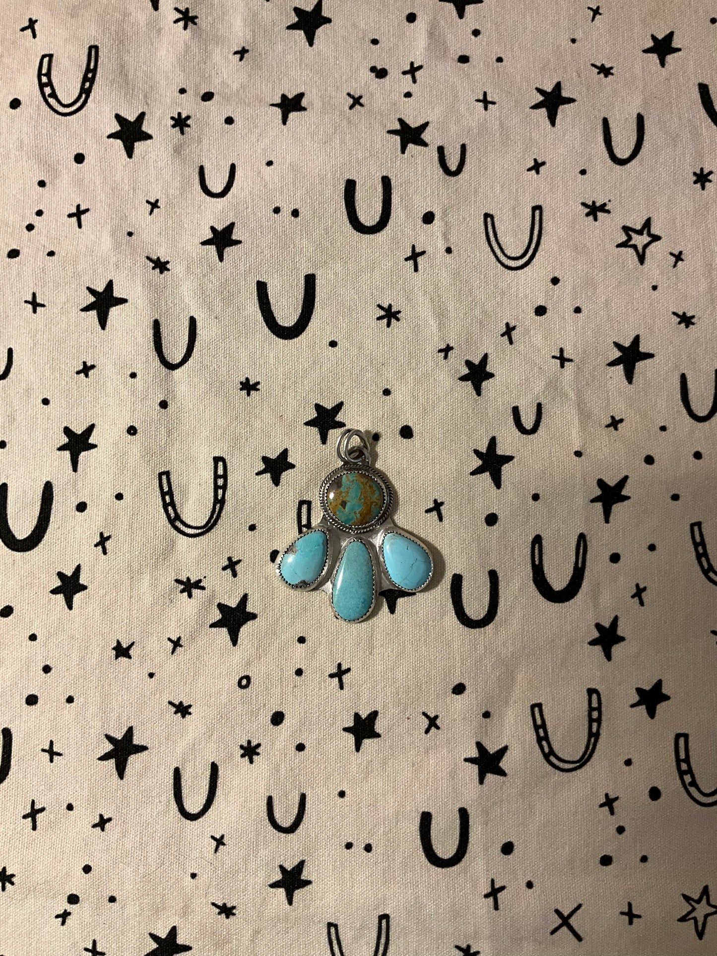4 stone pendant